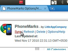 Đồng bộ bookmark trên Google Chrome và Android